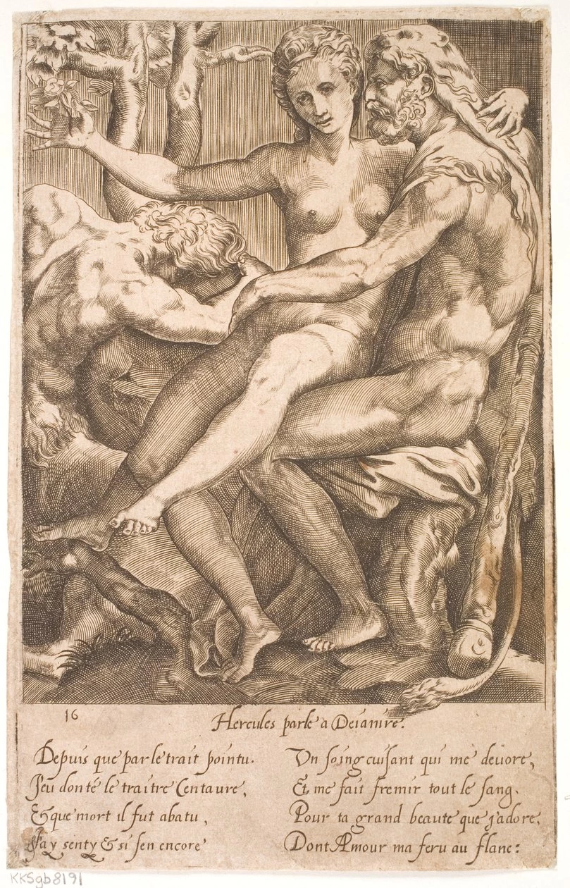 Perin del Vaga - 205, Ercole e Deianira, Statens Museum for Kunst